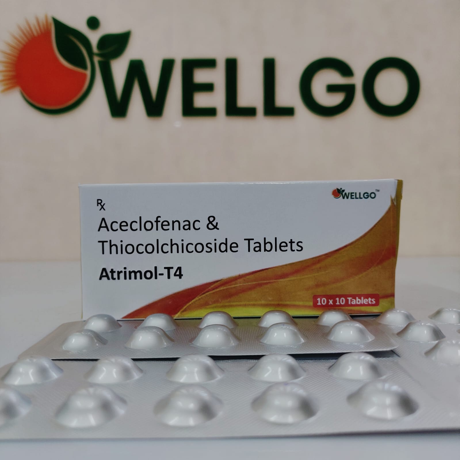 Aceclofenac Thiocolchicoside Tablets Well Go Pharma