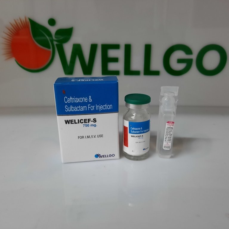 Ceftriaxone 500mg+ Sulbactam Sodium 250mg DRY INJECTION