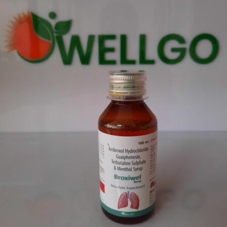 Ambroxol guaiphenesin Terbutaline Sulphate Menthol COUGH syrup