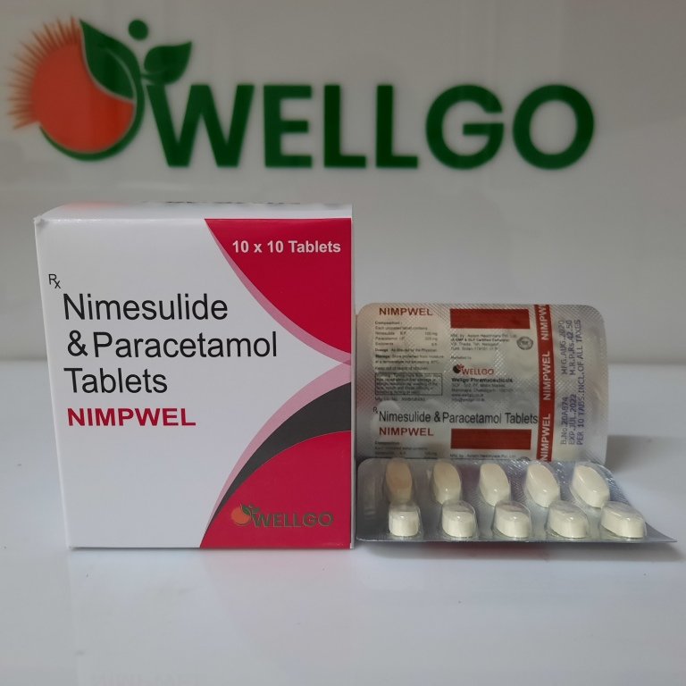 Nimesulide 100Mg + Paracetamol 325Mg Tablets PCD