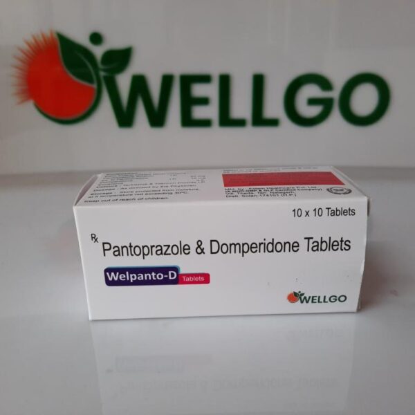 Pantoprazole 40mg + Domperidone 10mg tablets