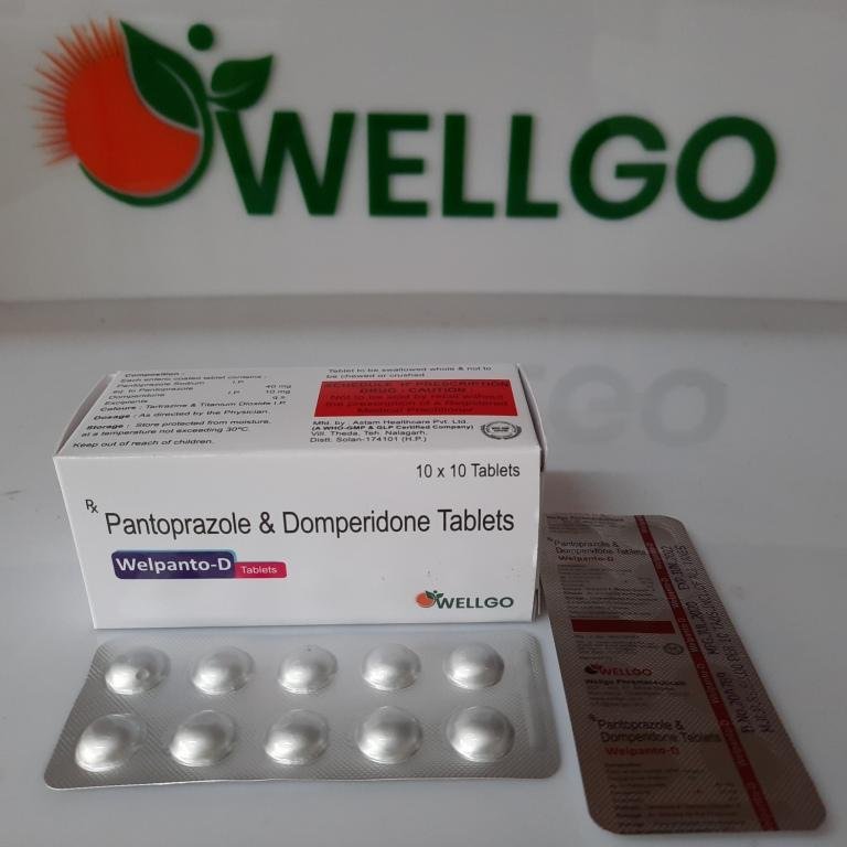 Pantoprazole domperidone tablets pcd