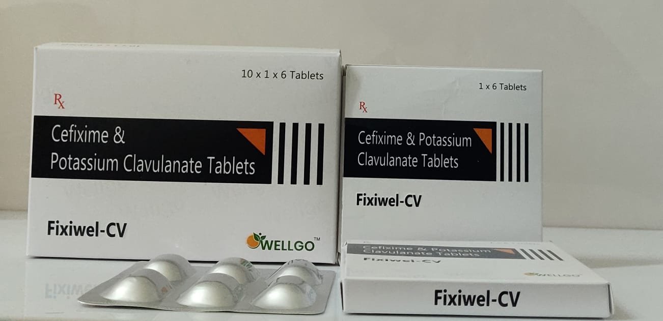 Cefixime 200mg + Potassium Clavulanate 125mg