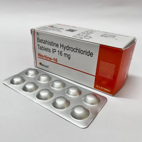 Betahistine 16mg is available for PCD Pharma Franchise in India