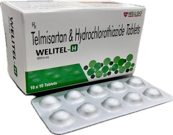 Telmisartan-40mg+Hydrochlorothiazide-12.5mg