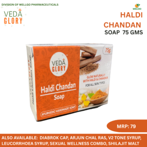 Wellgo Haldi Chandan Soap