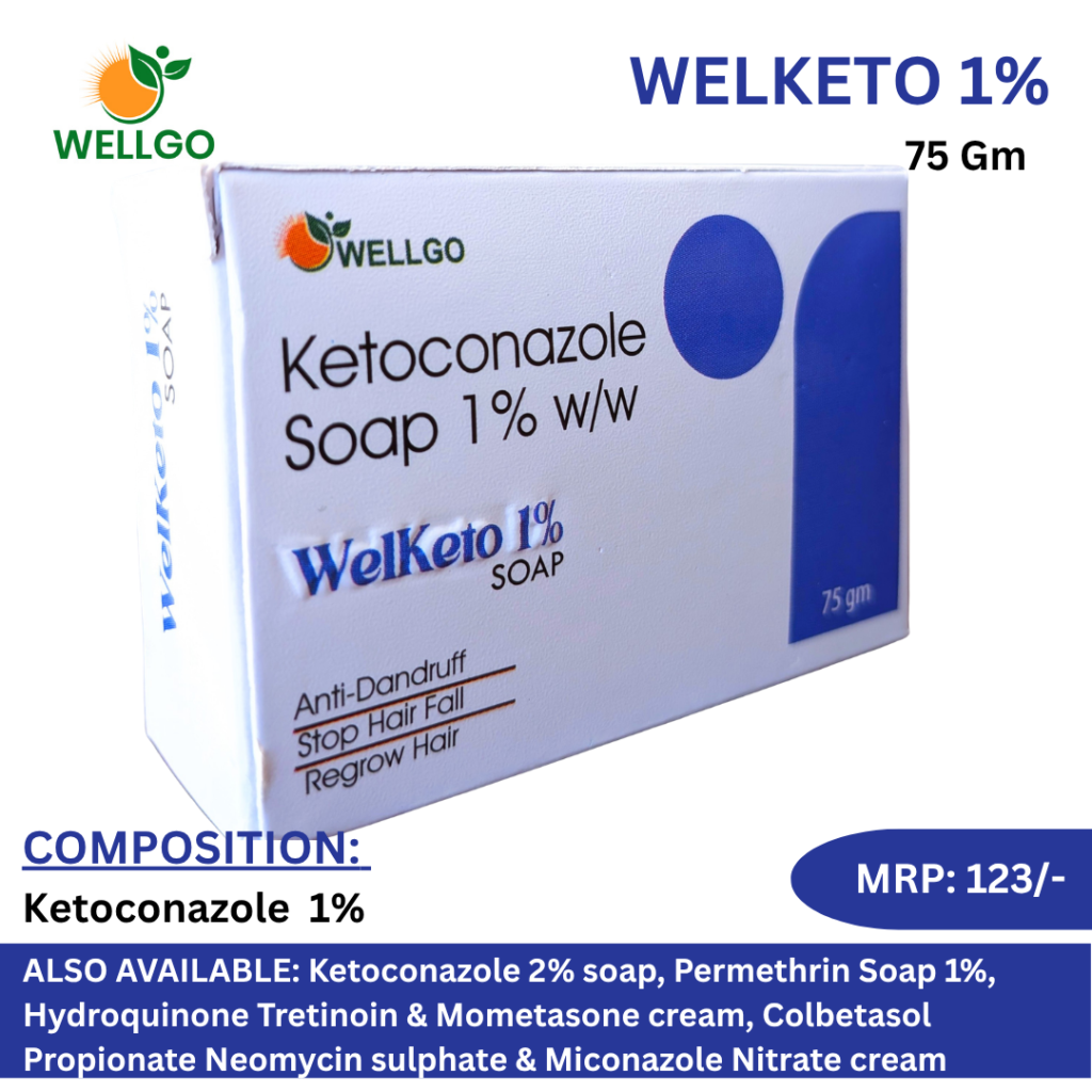 WELKETO 1% SOAP