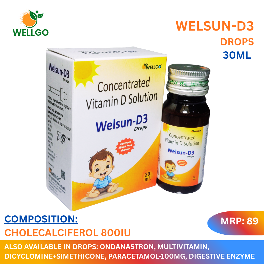 WELSUN D3 NANOSHOTS