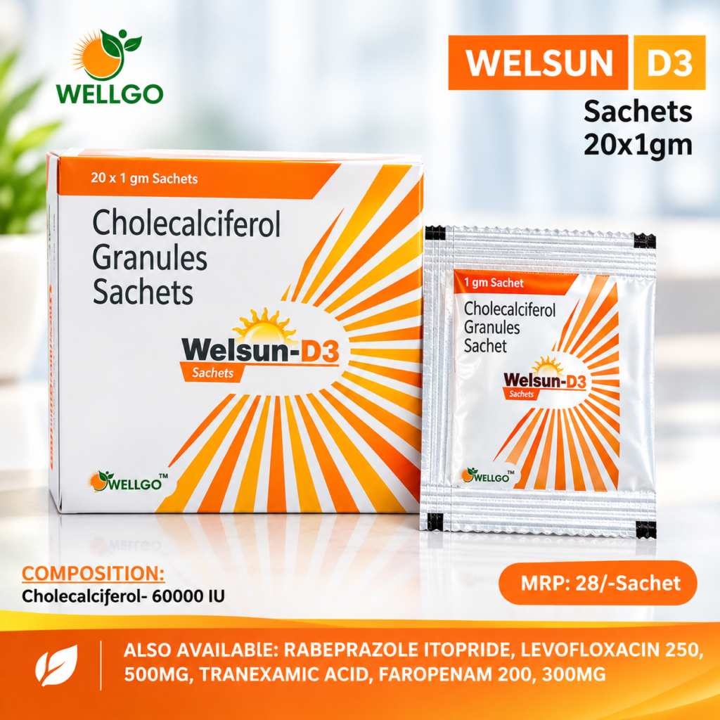 WELSUN D3 SACHETS
